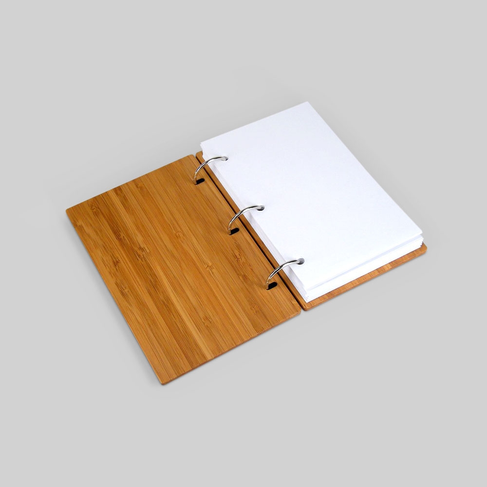 A5 bamboo notebooks
